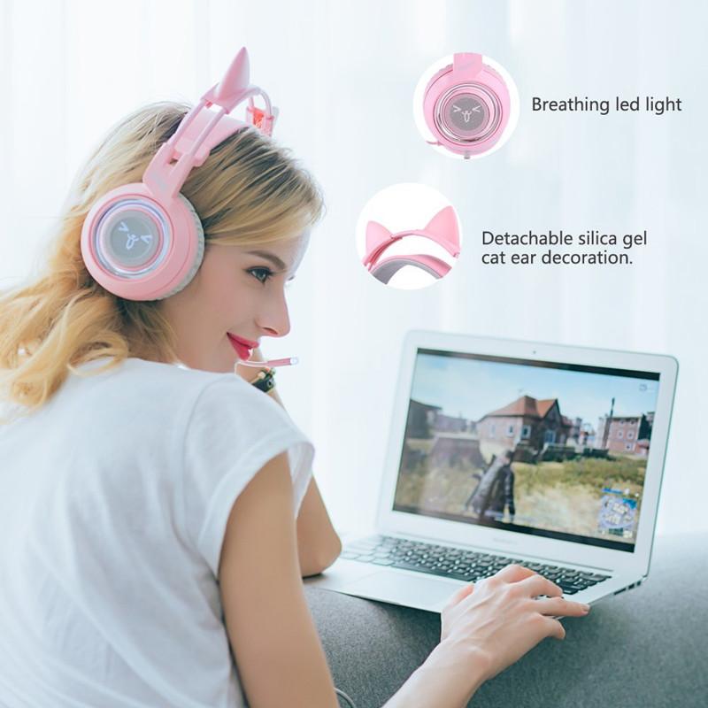 hot sale bling headphones pink